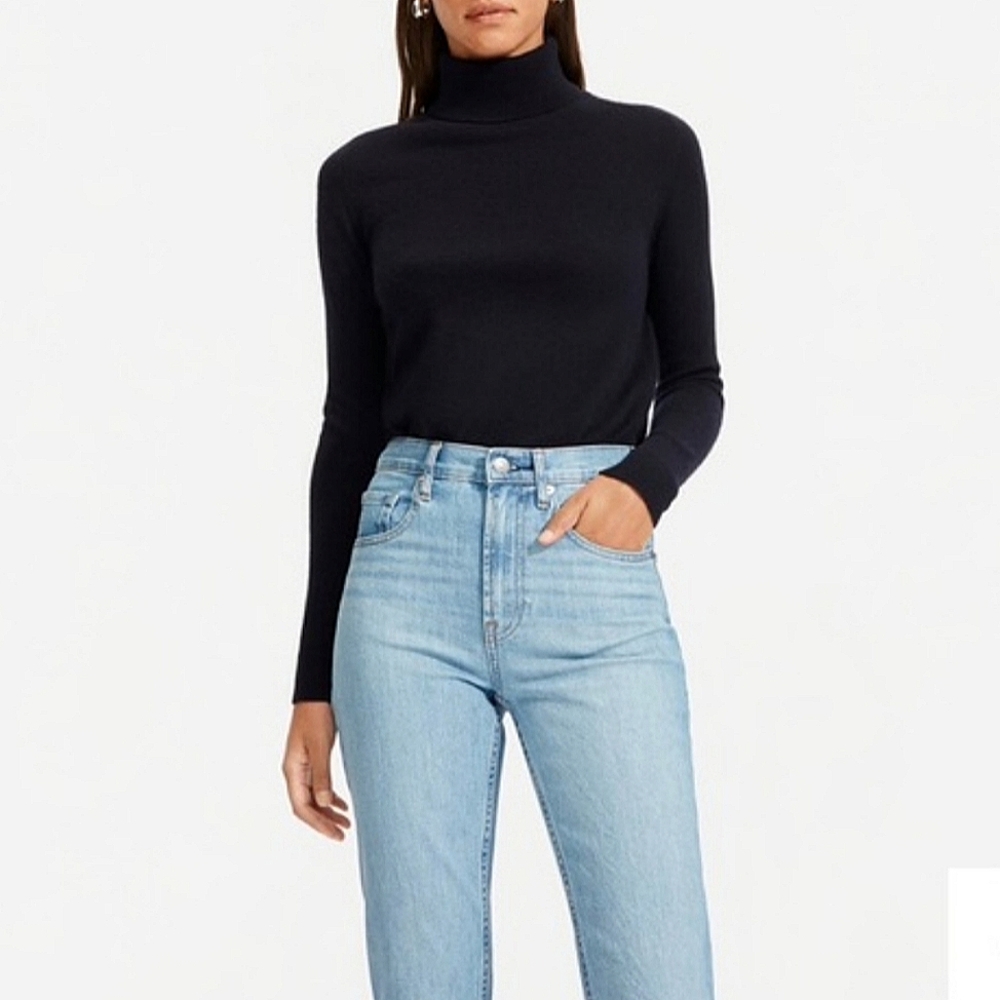 Everlane The Cheeky Jean high rise sky blue size 28 tall